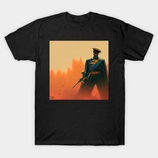 Brigadier | Comics Style T-Shirt